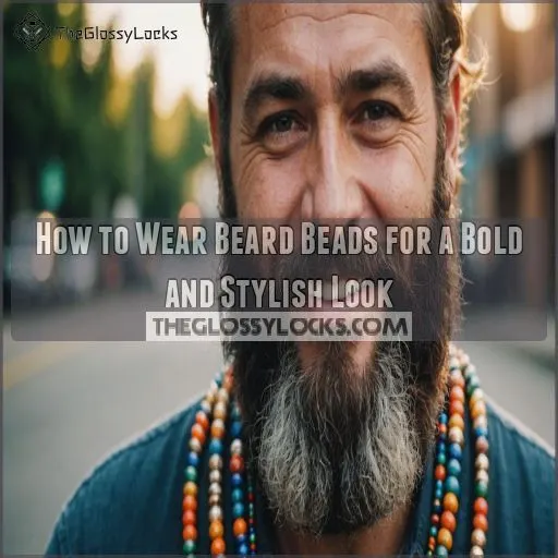 how to wear beard beads