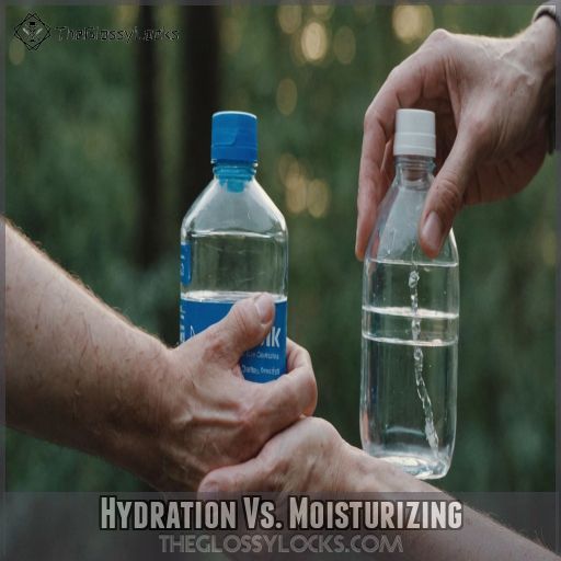 Hydration Vs. Moisturizing