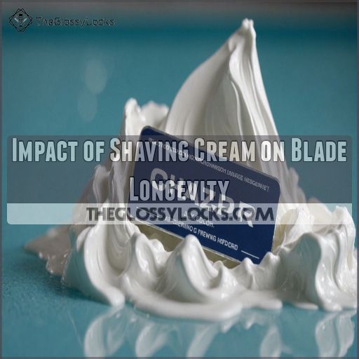 Impact of Shaving Cream on Blade Longevity