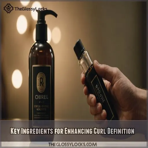 Key Ingredients for Enhancing Curl Definition