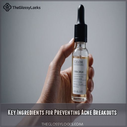 Key Ingredients for Preventing Acne Breakouts