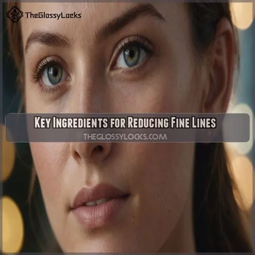 Key Ingredients for Reducing Fine Lines