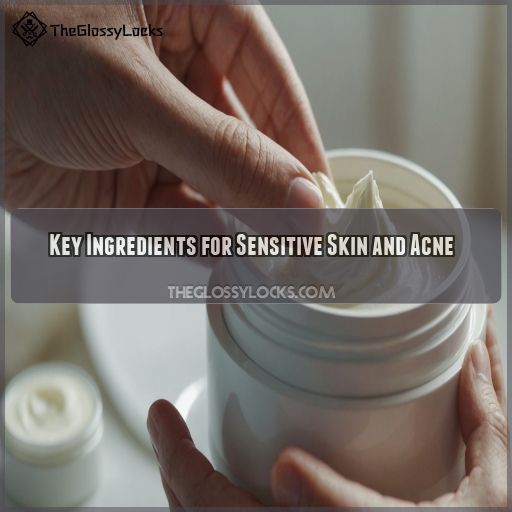 Key Ingredients for Sensitive Skin and Acne