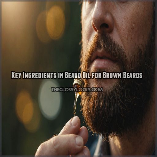 Key Ingredients in Beard Oil for Brown Beards