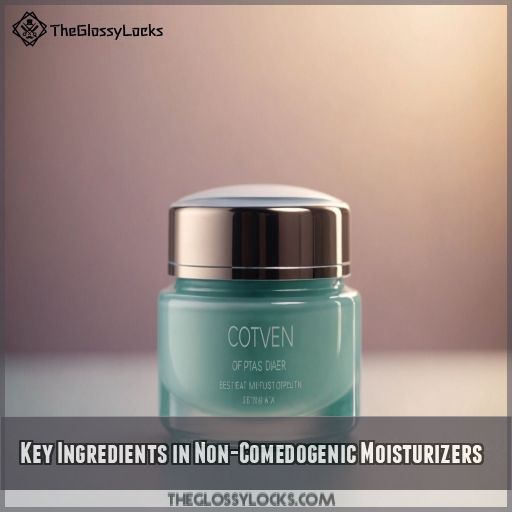 Key Ingredients in Non-Comedogenic Moisturizers