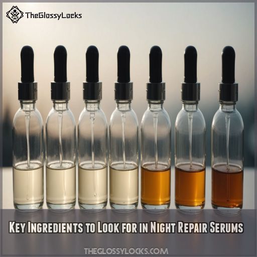 Key Ingredients to Look for in Night Repair Serums