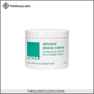 LATHER Almond Shaving Cream for