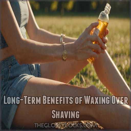 Long-Term Benefits of Waxing Over Shaving