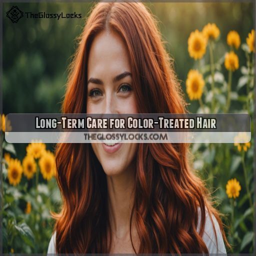 Long-Term Care for Color-Treated Hair