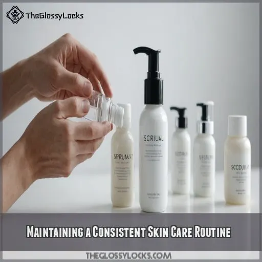 Maintaining a Consistent Skin Care Routine