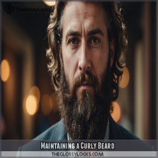 Maintaining a Curly Beard