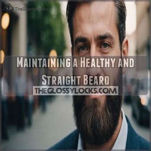 Maintaining a Healthy and Straight Beard Maintaining a Healthy and Straight Beard