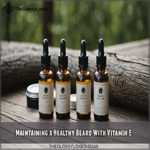 Maintaining a Healthy Beard With Vitamin E