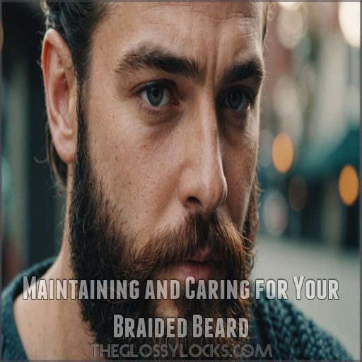 Maintaining and Caring for Your Braided Beard