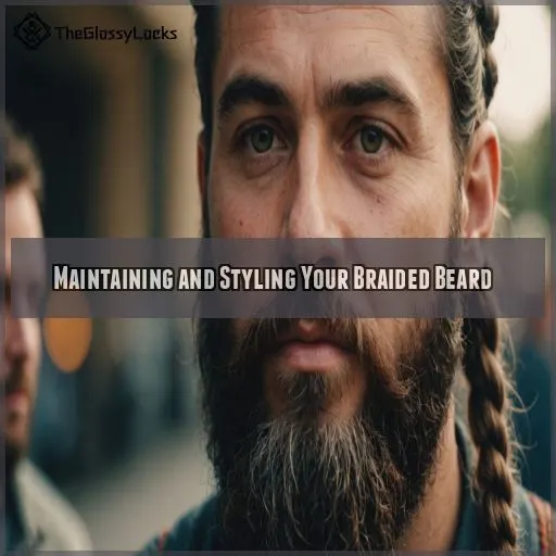 Maintaining and Styling Your Braided Beard