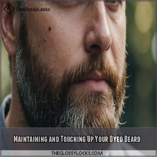 Maintaining and Touching Up Your Dyed Beard