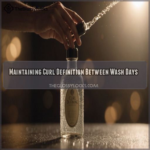 Maintaining Curl Definition Between Wash Days