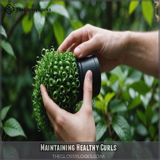 Maintaining Healthy Curls