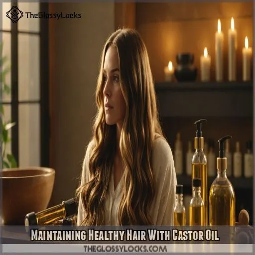 Maintaining Healthy Hair With Castor Oil