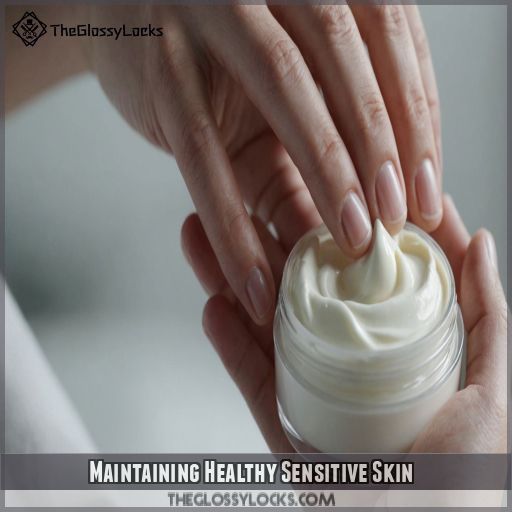 Maintaining Healthy Sensitive Skin