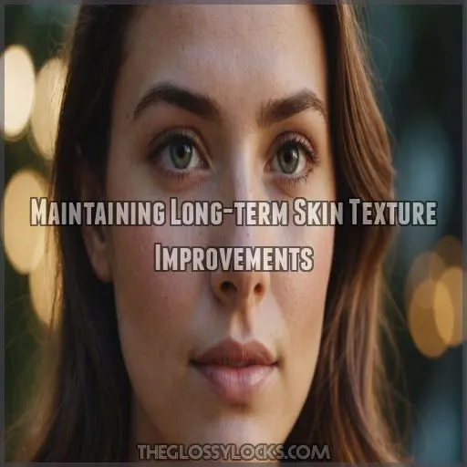 Maintaining Long-term Skin Texture Improvements