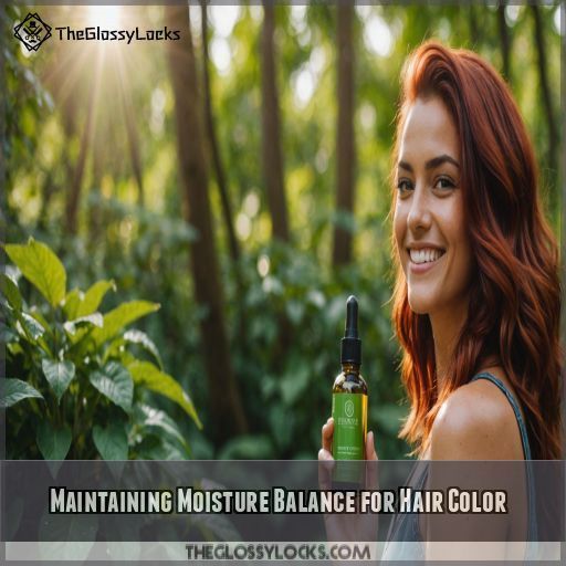 Maintaining Moisture Balance for Hair Color