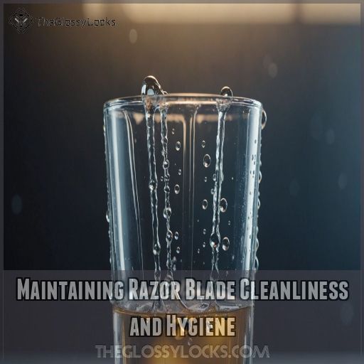 Maintaining Razor Blade Cleanliness and Hygiene