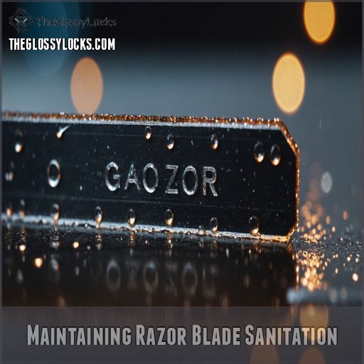 Maintaining Razor Blade Sanitation