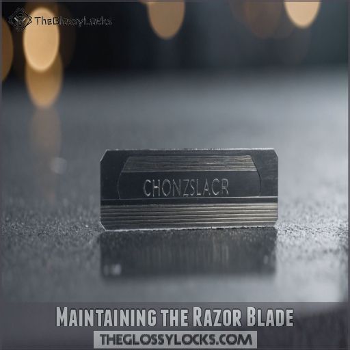 Maintaining the Razor Blade