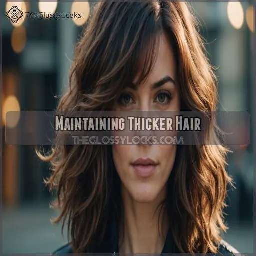 Maintaining Thicker Hair