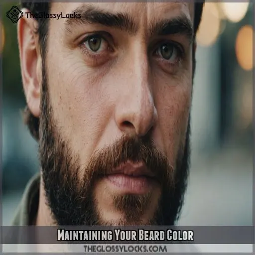 Maintaining Your Beard Color