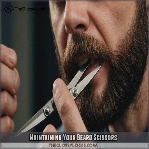 Maintaining Your Beard Scissors