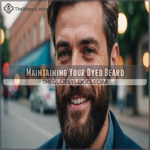 Maintaining Your Dyed Beard