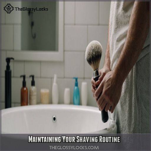 Maintaining Your Shaving Routine