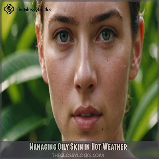 Managing Oily Skin in Hot Weather