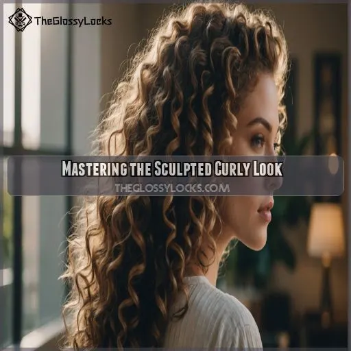 Mastering the Sculpted Curly Look