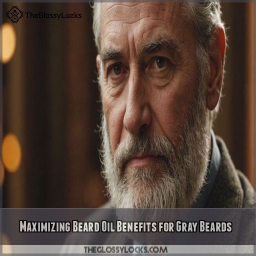 Maximizing Beard Oil Benefits for Gray Beards