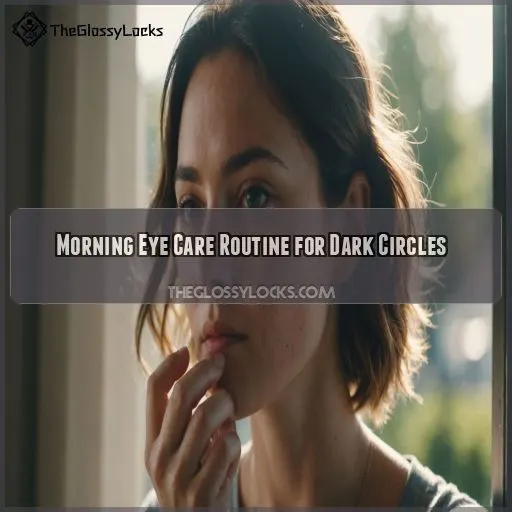 Morning Eye Care Routine for Dark Circles