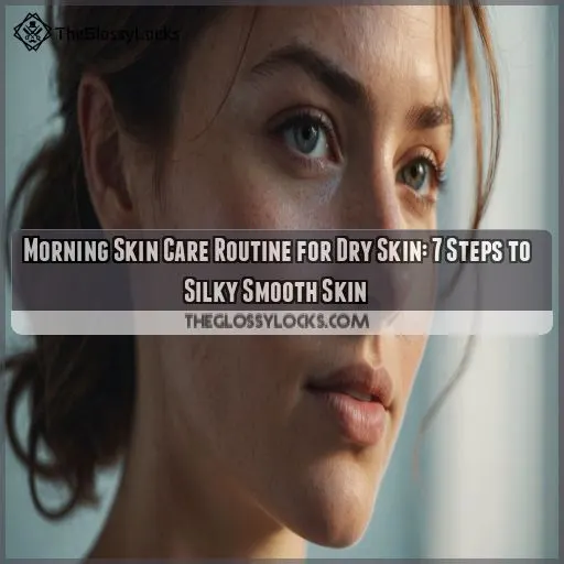 morning skin care routine for dry skin