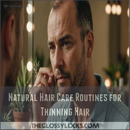 Natural Hair Care Routines for Thinning Hair