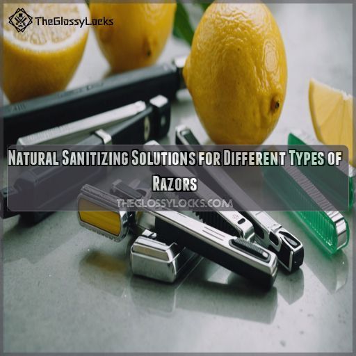 Natural Sanitizing Solutions for Different Types of Razors