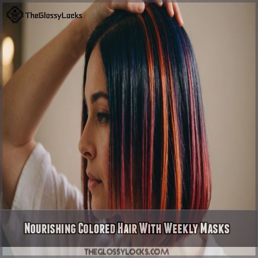 Nourishing Colored Hair With Weekly Masks