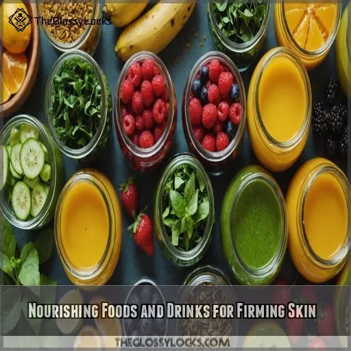 Nourishing Foods and Drinks for Firming Skin