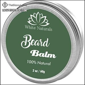 Organic Beard Balm, Styles, Strengthens