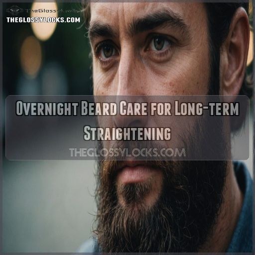 Overnight Beard Care for Long-term Straightening