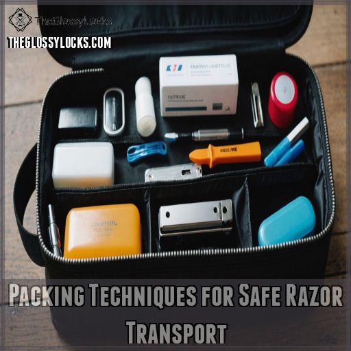 Packing Techniques for Safe Razor Transport