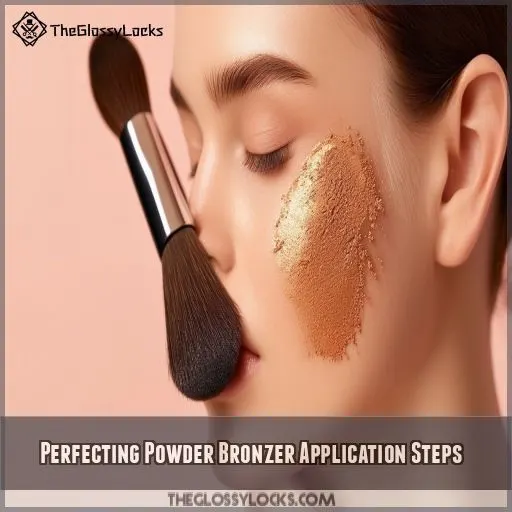 Perfecting Powder Bronzer Application Steps