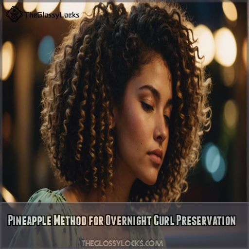 Pineapple Method for Overnight Curl Preservation