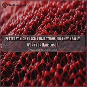 Platelet rich plasma (PRP) for hair regrowth