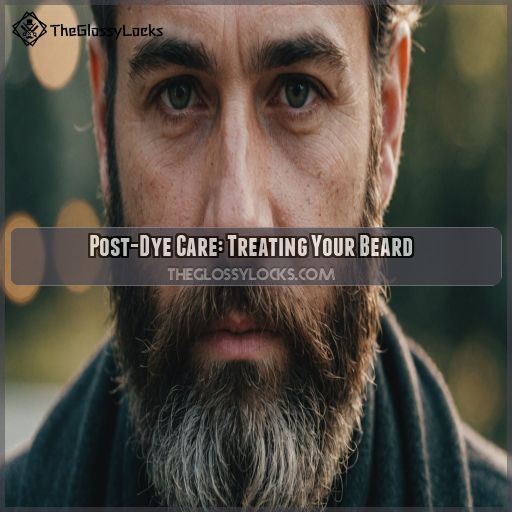 Post-Dye Care: Treating Your Beard